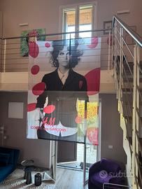 H&M POSTER TELO IN STOFFA COMME DES GARCONS