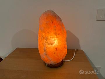 Lampada di sale dell’Himalaya naturale