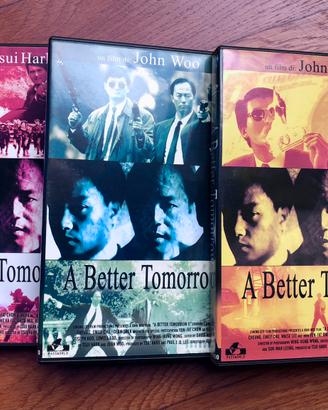 DVD “A better tomorrow “ trilogia 3 dischi