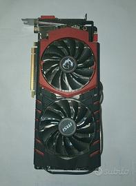 GPU MSI GTX 980 con scatola originale 
