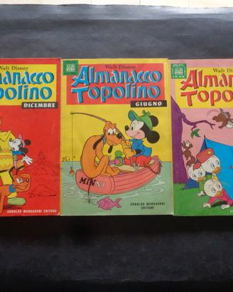 ALMANACCO DI TOPOLINO ALBI D'ORO 3 pezzi [F4]