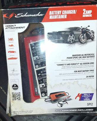 Carica batteria Schumacher 6/12 volt - 2 amp