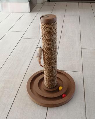 Albero Tira graffi con gioco per gatti .mis. 50 cm