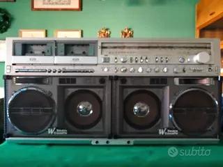 BOOMBOX radio/cassette SHARP GF 777