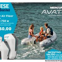 Tender Quicksilver con motore elettrico Avator 7,5