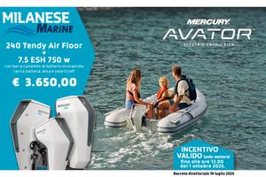 Tender Quicksilver con motore elettrico Avator 7,5