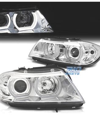 FARI BMW E90 E91 05-08 XENON ANGEL EYES U 3D LED F
