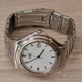 OROLOGIO CITIZEN ECO DRIVE ACCIAIO E110 LUCE SOLAR