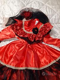 Vestito carnevale spagnola