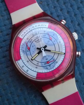 Swatch chrono Navy Berry del 1991