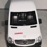 1/36 DIECAST MODEL MERCEDES SPRINTER CLAAS SERVICE