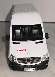 1/36 DIECAST MODEL MERCEDES SPRINTER CLAAS SERVICE