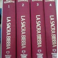 La Sacra Bibbia 4 volumi