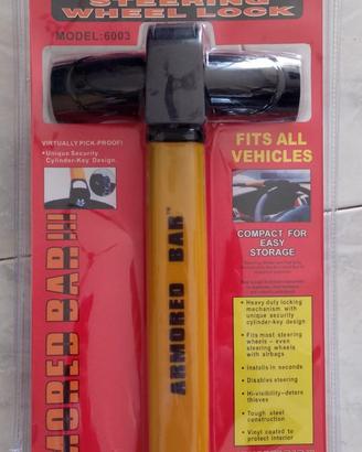 Blocco Volante Antifurto Universale Auto e Camper