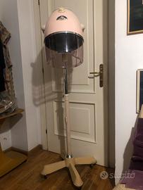 Casco da partucchiera anni 60 Rosa