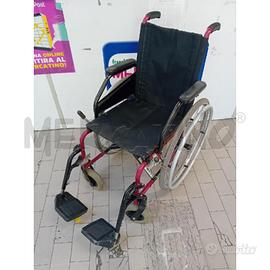 SEDIA A ROTELLE ROSSA