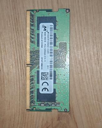 RAM SO-DIMM 8GB 3200 Mhz usata