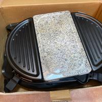 Set con piastra in marmo e antiaderente