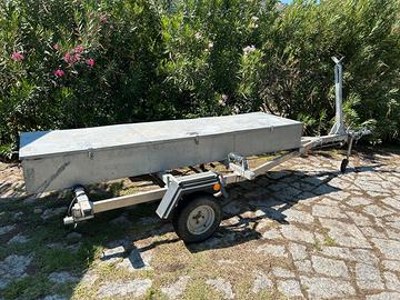 Carrello stradale per derive/catamarani