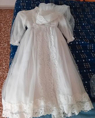 vestito cresima in tulle anni 60
