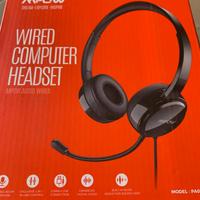 CUFFIE CON MICROFONO PER PC