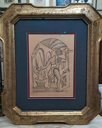 FORTUNATO DEPERO : FANTASIA ATZECA.