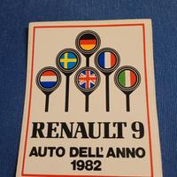 adesivo Renault 9