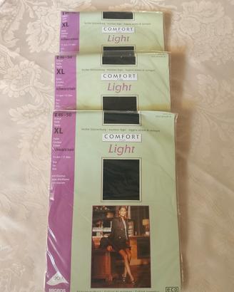 n. 3 collant neri