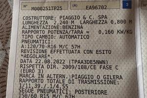 APRILIA SRV 2013 850cc