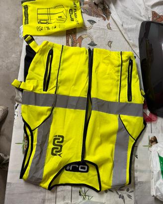 Casacca da moto/bici gilet OJ catarifrangente