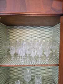  set bicchieri Longchamp di Cristal d'Arques