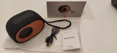 Speaker BAMBOO X altoparlante wireless colore nero