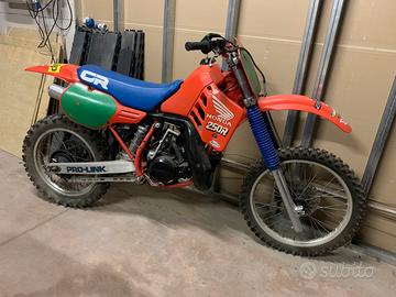 Honda CR 250 - 1986 moto da cross d'epoca