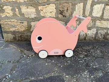 Porta giochi primi passi Balena RocketBaby