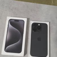 iPhone 15 pro normale 128GB black batteria 87% 