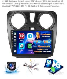 Radio Android 2+64GB per Renault Lodgy