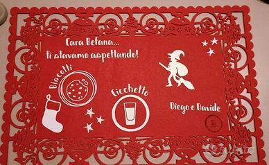 tovaglietta per attesa befana 
