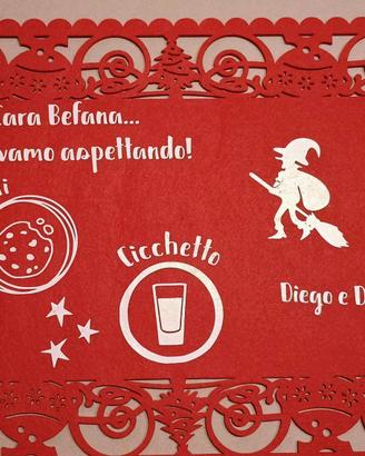 tovaglietta per attesa befana 