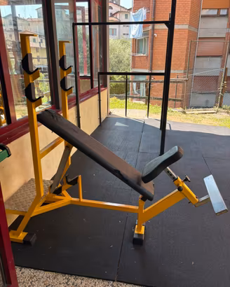 PANCA INCLINATA PROFESSIONALE - palestra/homegym