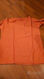 Maglia uomo colore arancione/corall