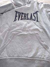 felpa uomo grigia everlast 