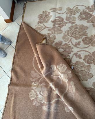 Coperta matrimoniale lana Marzotto
