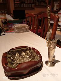 Set da fumo vintage d'epoca : posacenere spegnisig