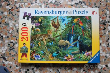 GIUNGLA ANIMALI ravensburger PUZZLE originale 200 