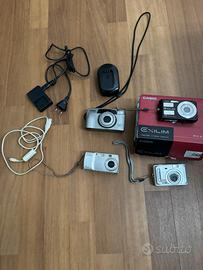 3 fotocamere digitali +2 a rullino