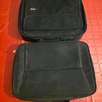 Due valigette porta computer portatile 
