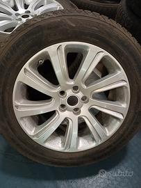 Cerchi in Lega 18” land rover+gomme termiche