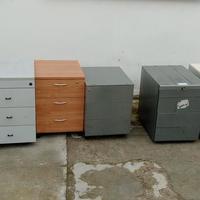 cassettiere legno metallo ufficio