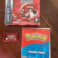 Pokemon Rubino GBA PAL
