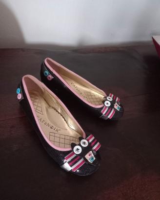 Ballerine Nere in paillette